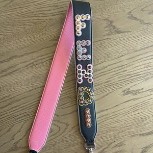 fendi leather strap